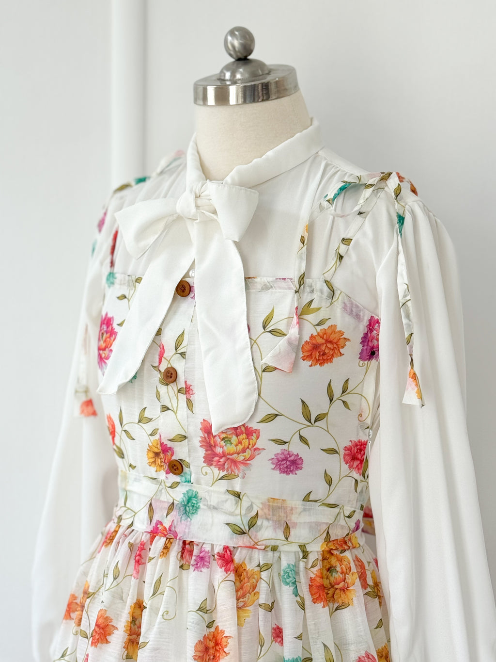 Peony Floral Summer Long Dress