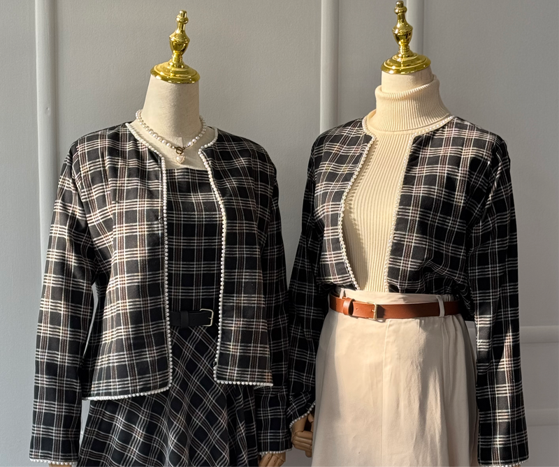 Midnight Open-front Winter Jacket