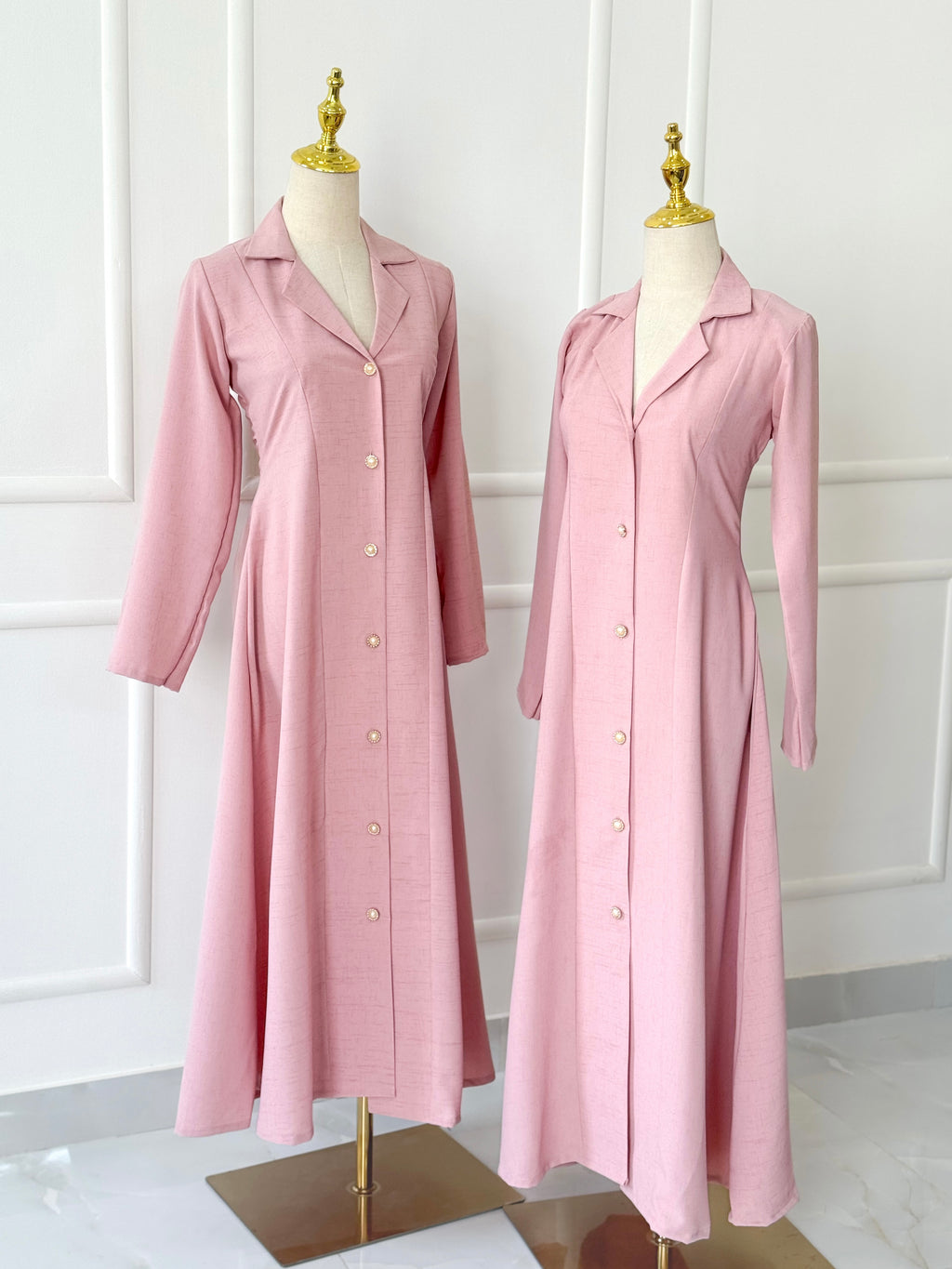 Bloom Solid Long Dress