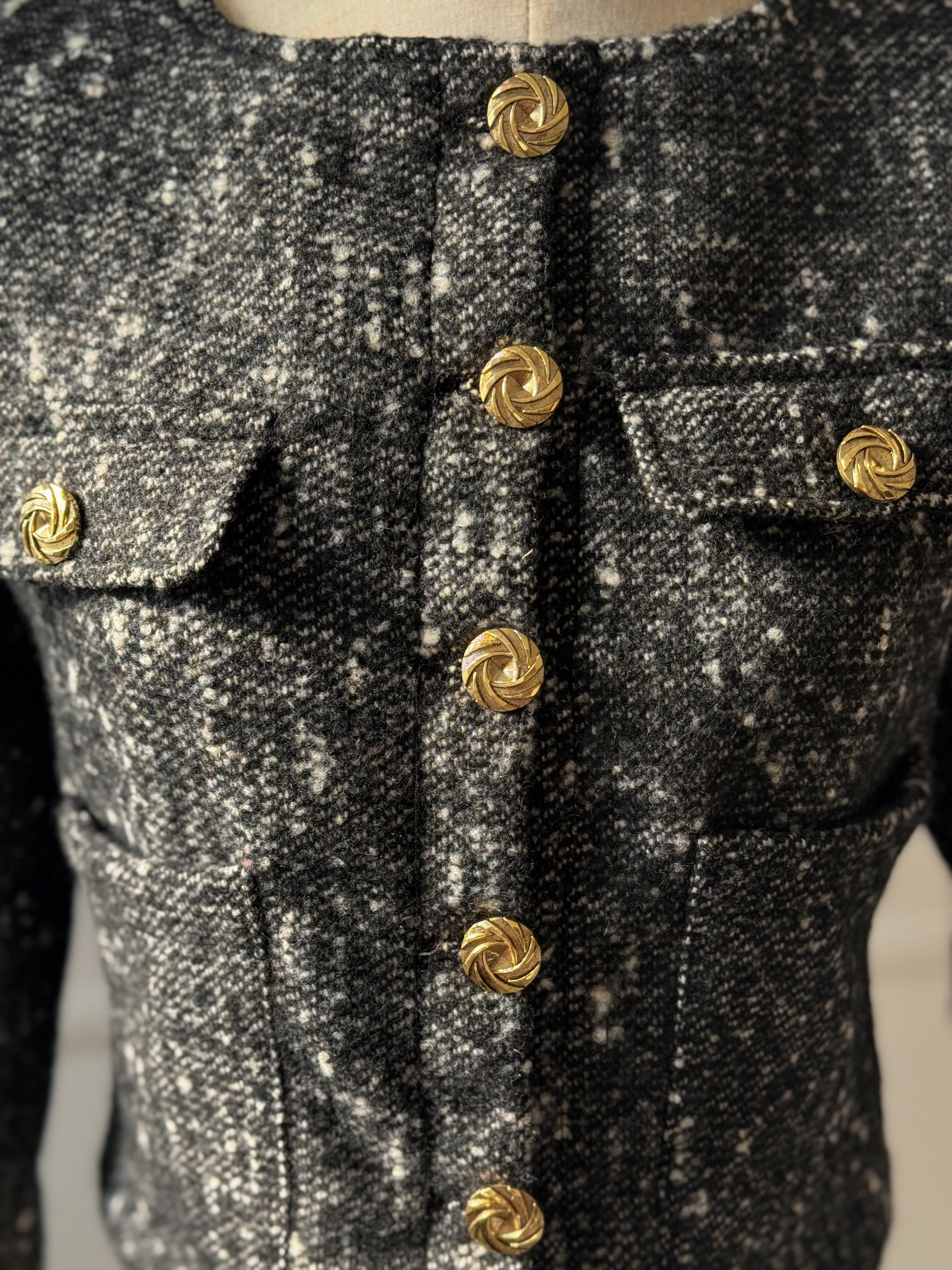 Starry Buttoned Down Jacket