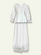 Jasmine Chiffon Blouse & Skirt