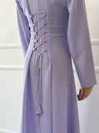 Lylah Solid Long Dress