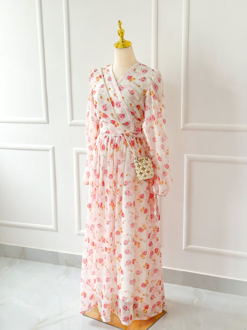 Laura blouse and long skirt set