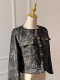 Starry Buttoned Down Jacket