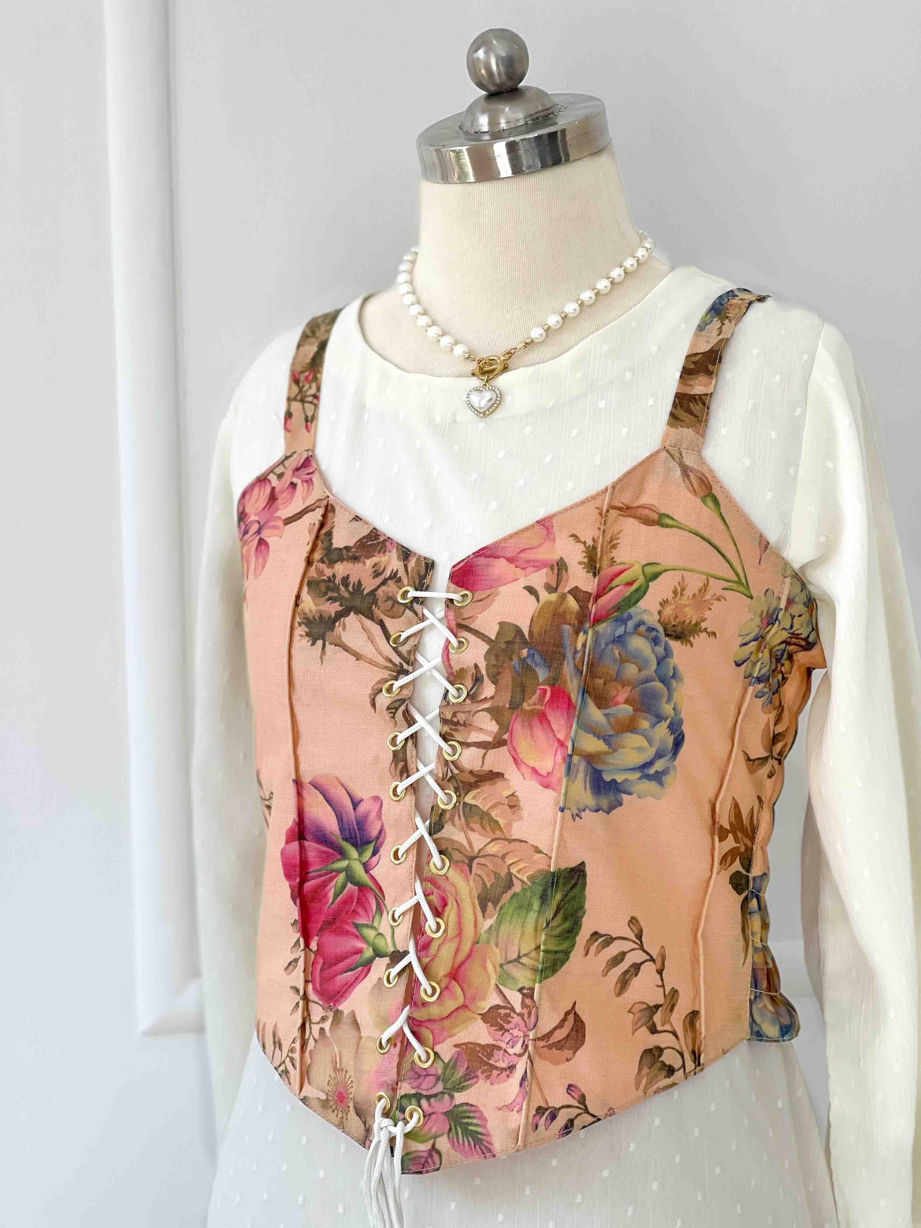 White Pearl Long Dress