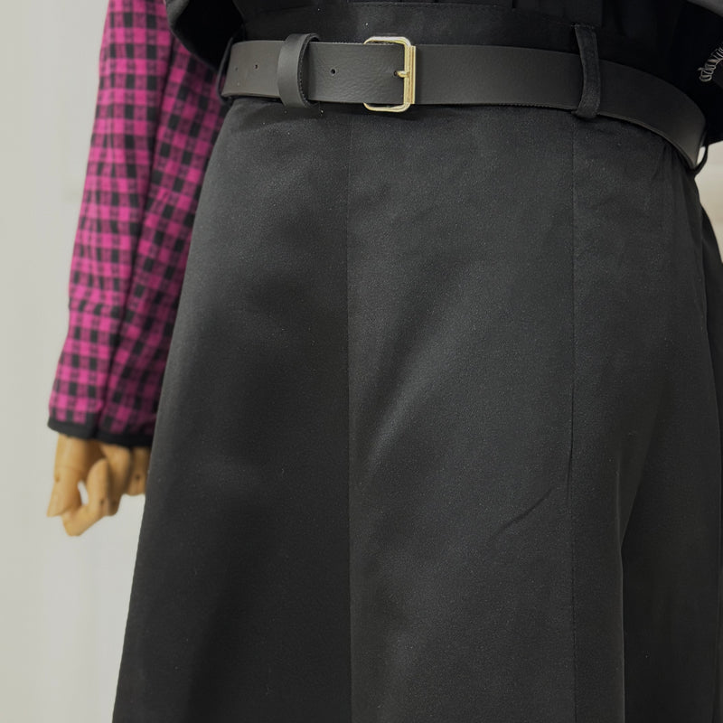 Midnight Silk Long Skirt