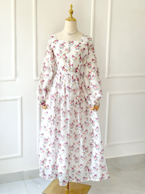 Whimsy Floral Long Dress