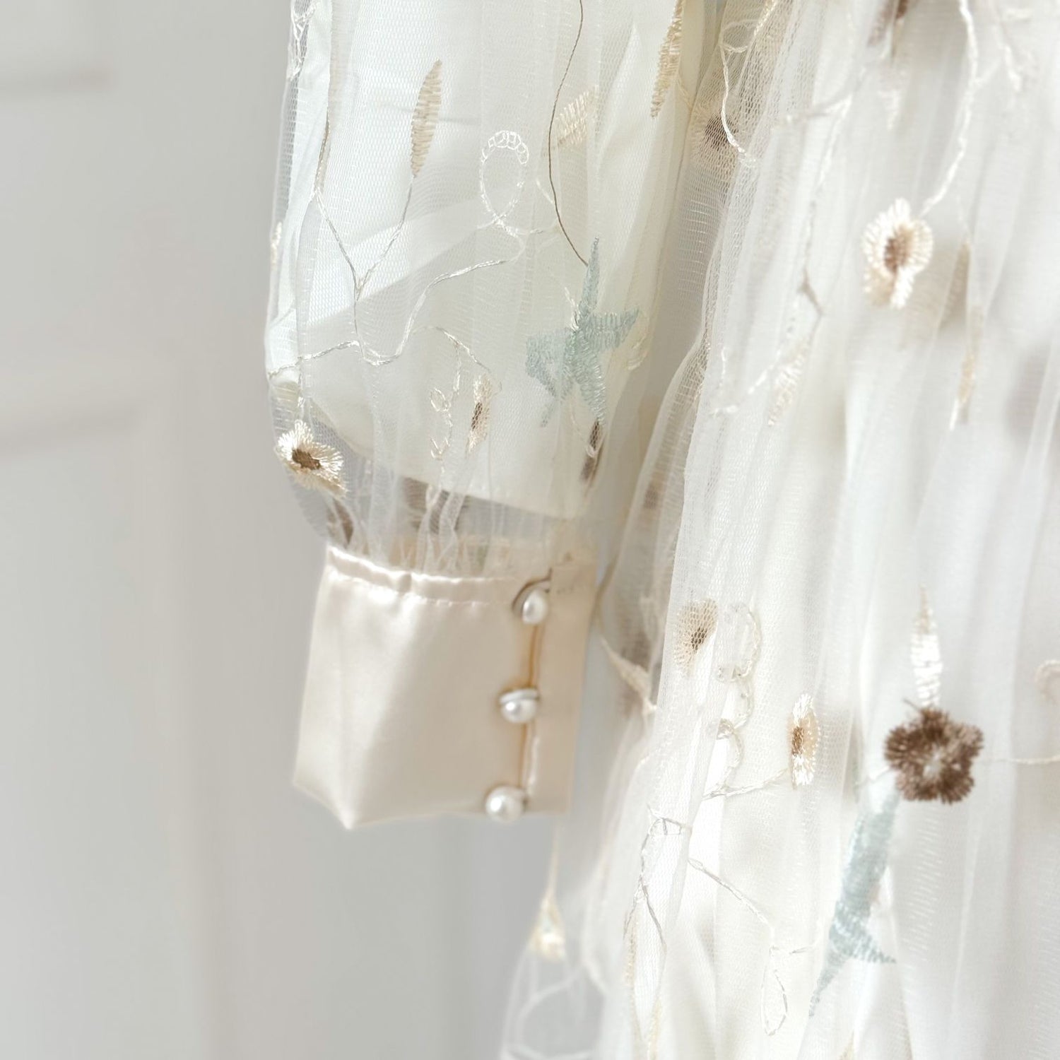 Poise Net Embroidered Formal Dress