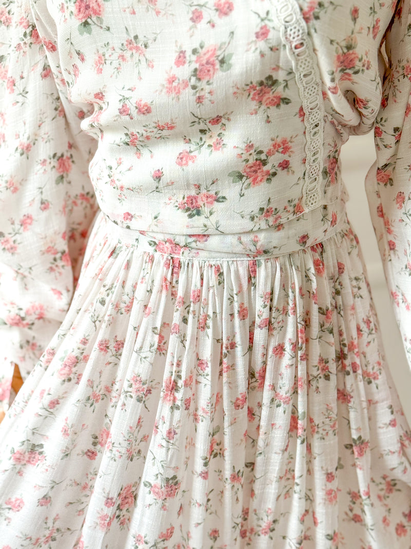 Lisa Blouse & Long Skirt Set