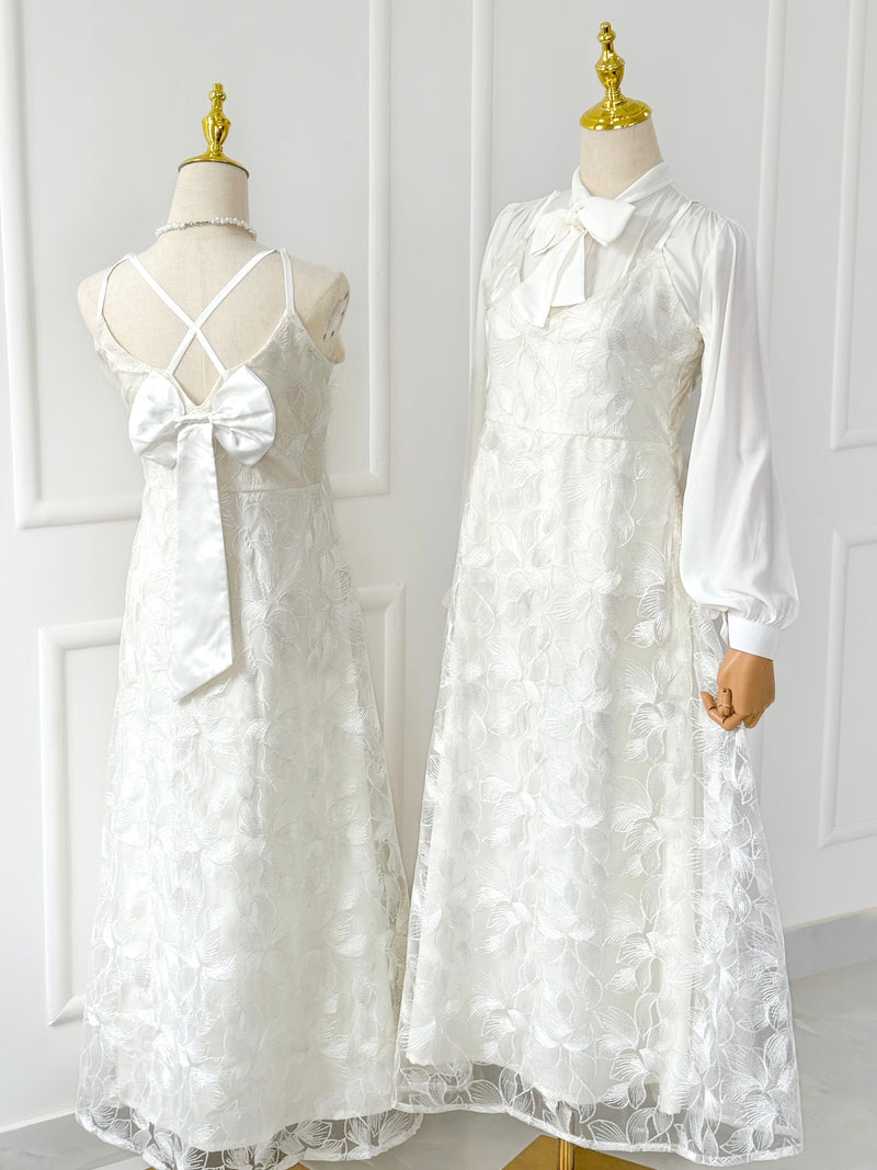 Sugar Net Cross Back Dress