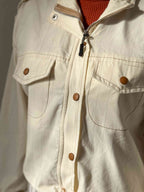 Crème Cropped Jacket