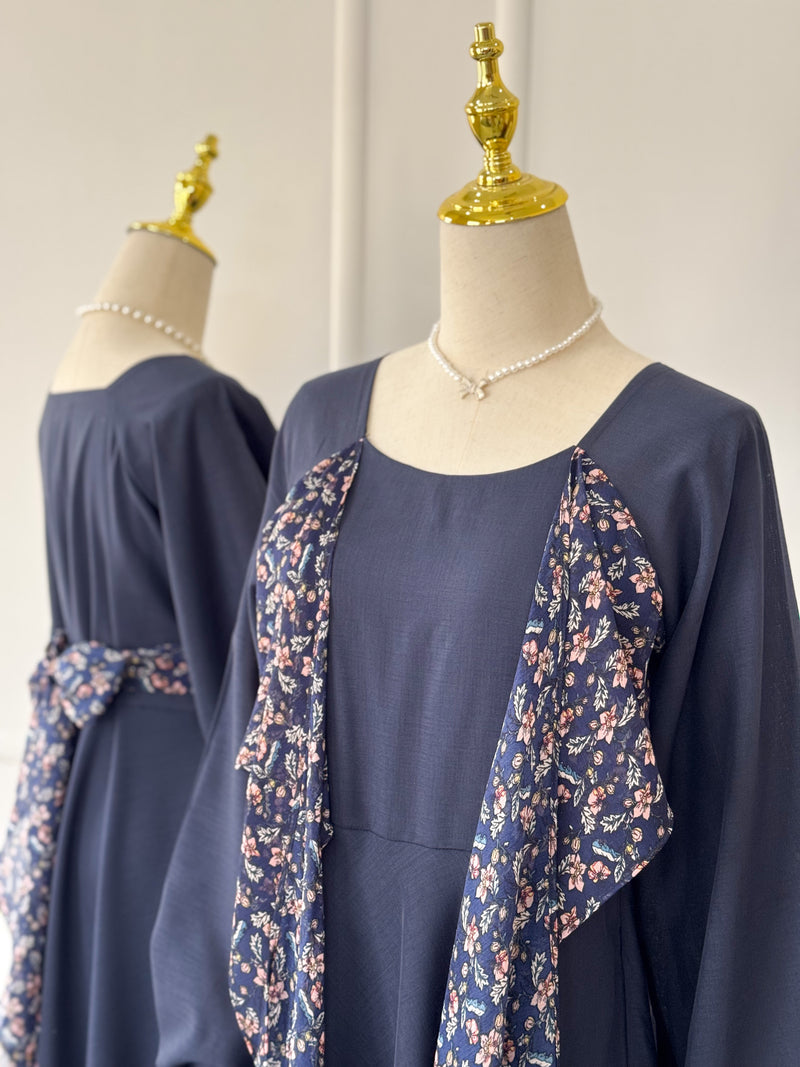 Luna Cross-body Long Dress