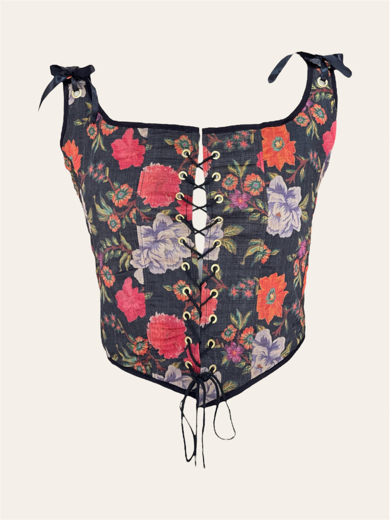 DALIA floral corset top – Doce XII Shoppe