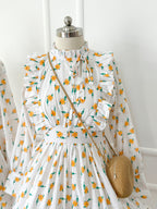 Summer Ruffled Long Dress