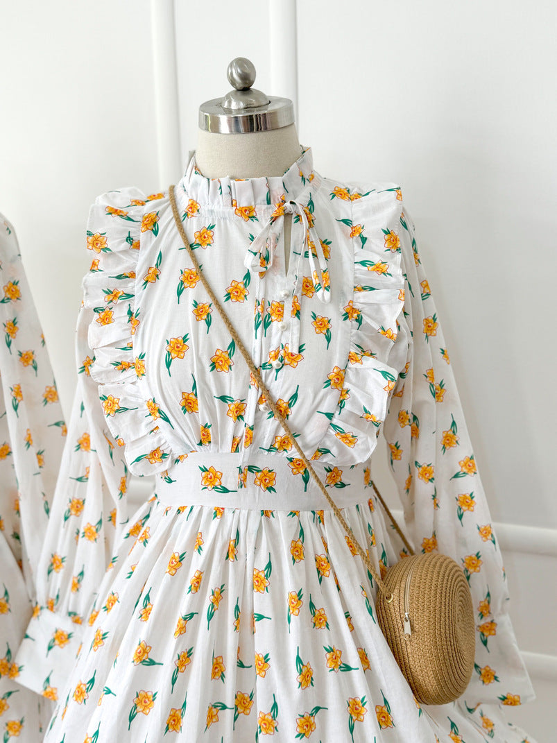 Summer Ruffled Long Dress