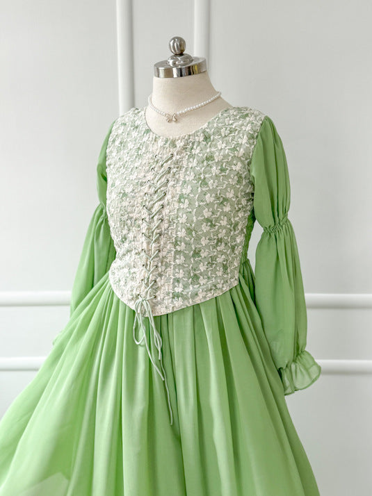 Meadow with Lace-Up Detail