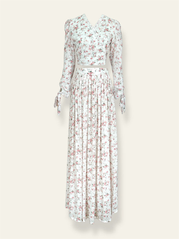 Lisa Blouse & Long Skirt Set