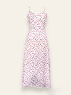 Lilac Sleeveless Long Dress