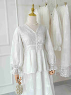 Jasmine Chiffon Blouse & Skirt