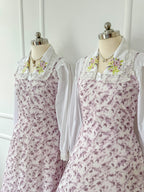 Lilac Sleeveless Long Dress