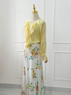 Buttercream Ruffled Top