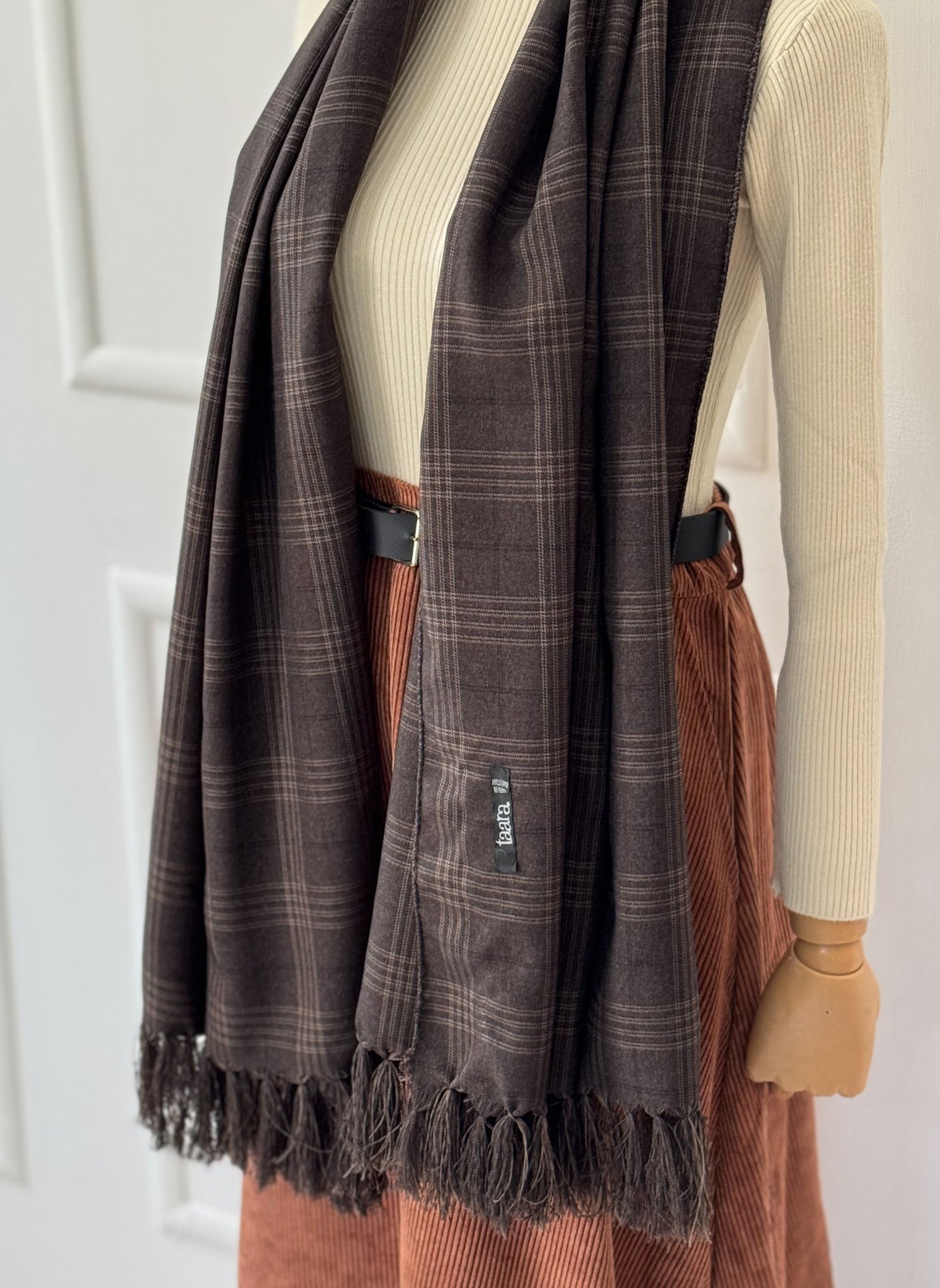 Mocha Winter Scarf