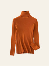 Burnt Orange Turtle Neck