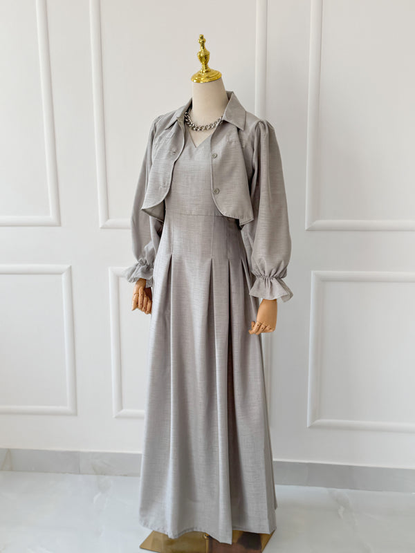 Dusk Two Piece Jacket & Dress Set