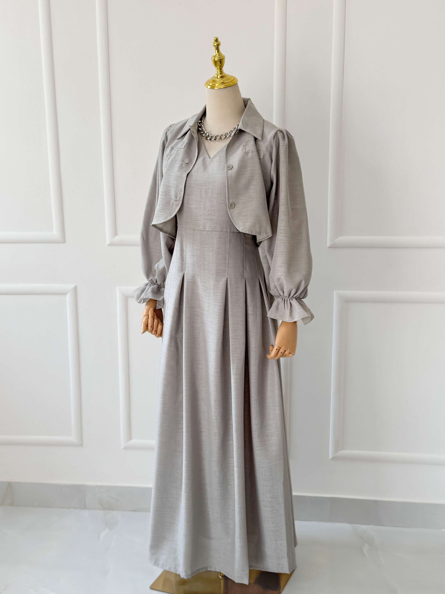 Dusk Two Piece Jacket & Dress Set