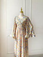 Daisy Printed Long Dress