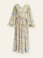 Daisy Printed Long Dress