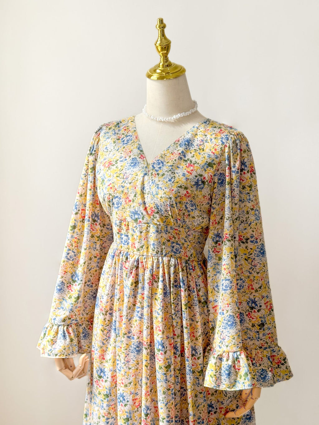 Daisy Printed Long Dress