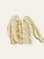 Buttercream Ruffled Top
