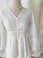 Jasmine Chiffon Blouse & Skirt