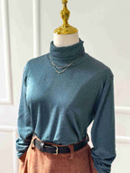 Teal Turtle Neck