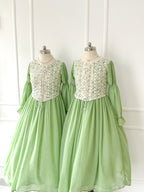 Meadow with Lace-Up Detail