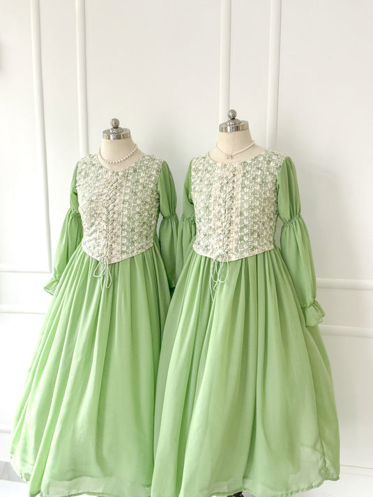 Meadow with Lace-Up Detail