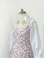 Lilac Sleeveless Long Dress