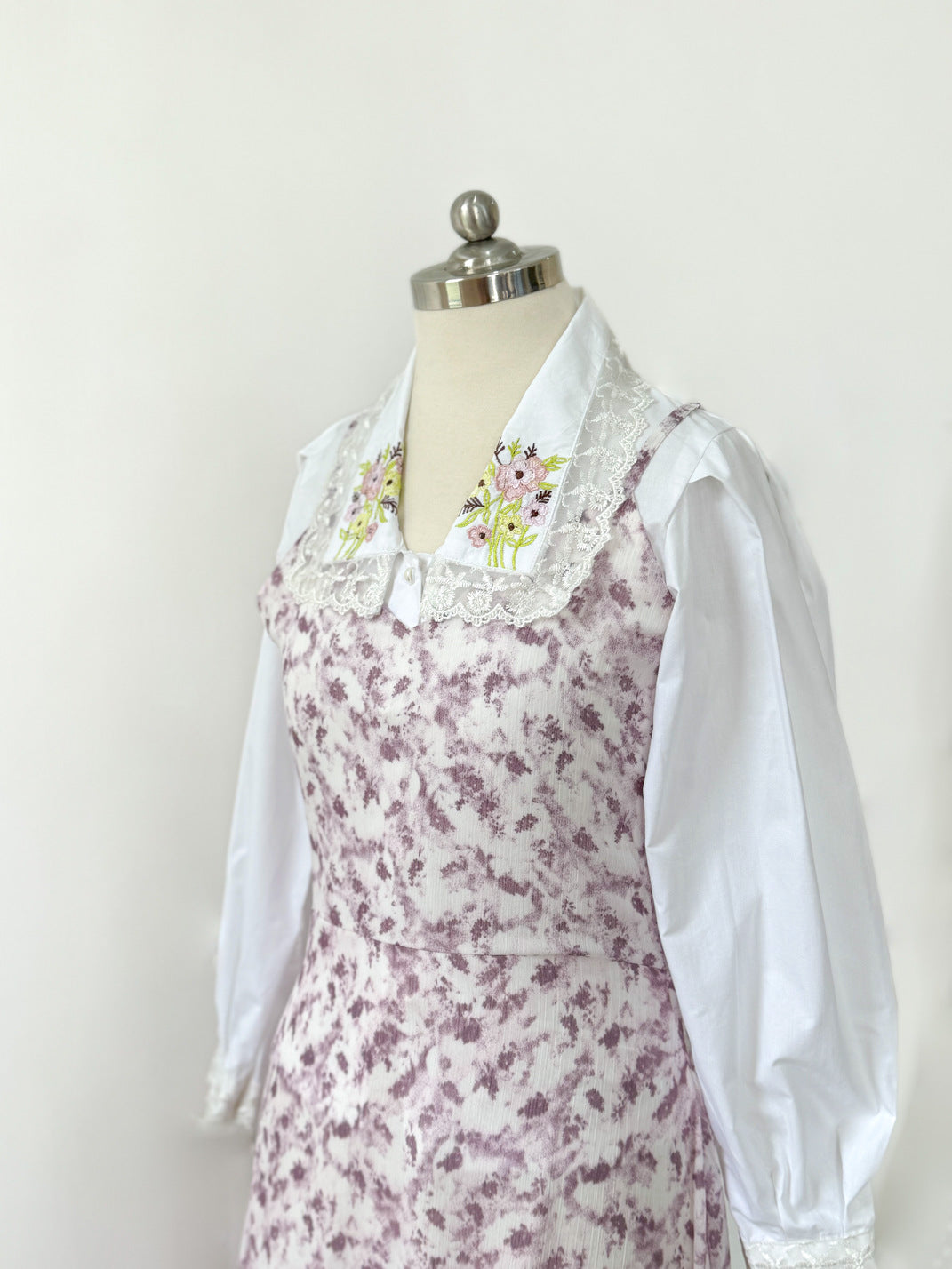 Lilac Sleeveless Long Dress