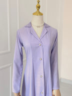 Lylah Solid Long Dress