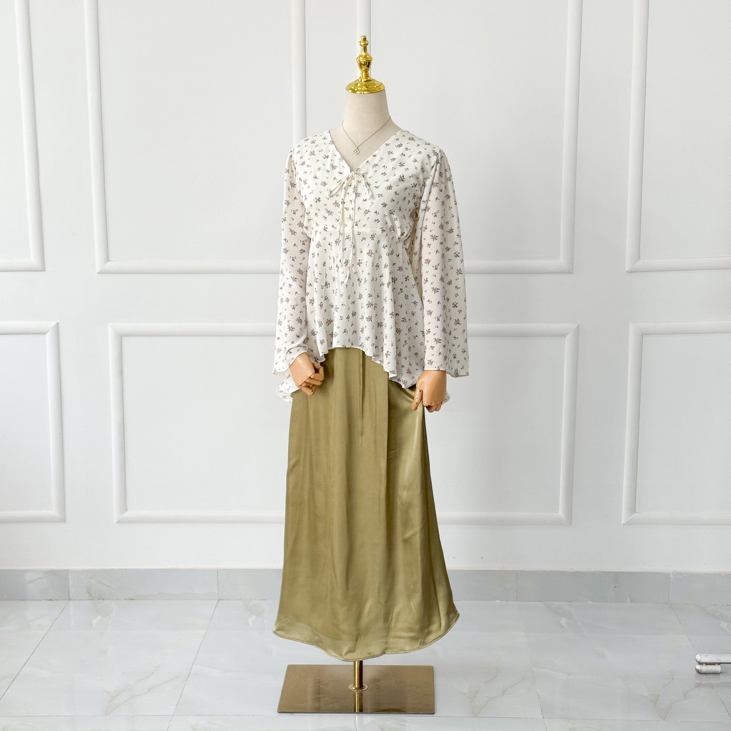 Cloud Frilled Top