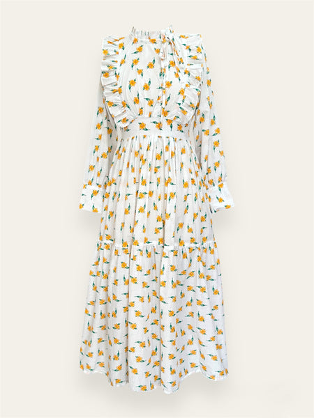 Summer Ruffled Long Dress