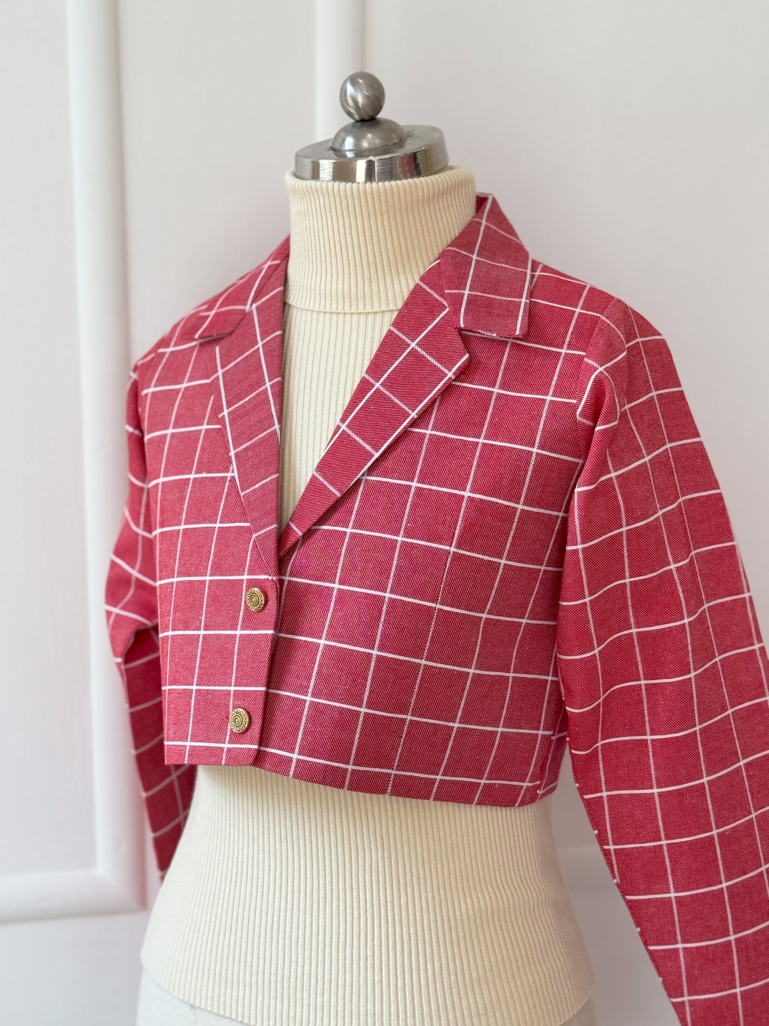 Scarlet Cropped Jacket