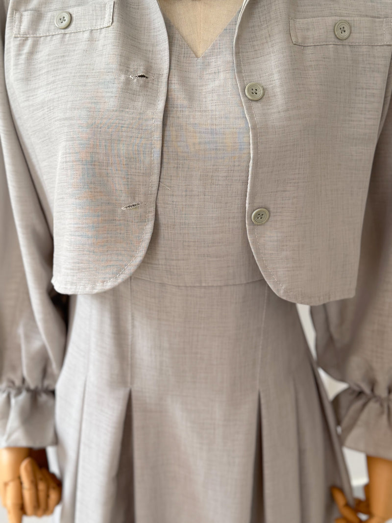 Dusk Two Piece Jacket & Dress Set