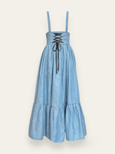 Blue vintage skirt