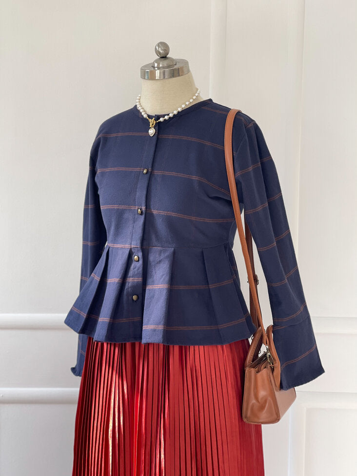 Auburn Collarless Winter Jacket