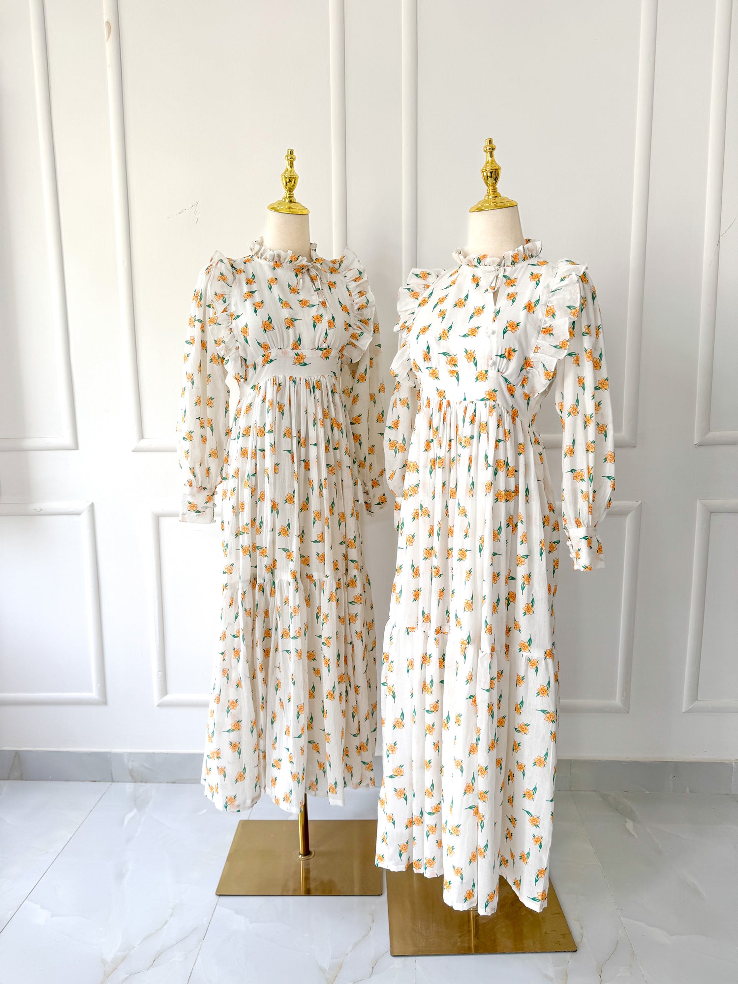 Summer Long Floral Dress