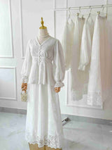 Jasmine Chiffon Blouse & Skirt