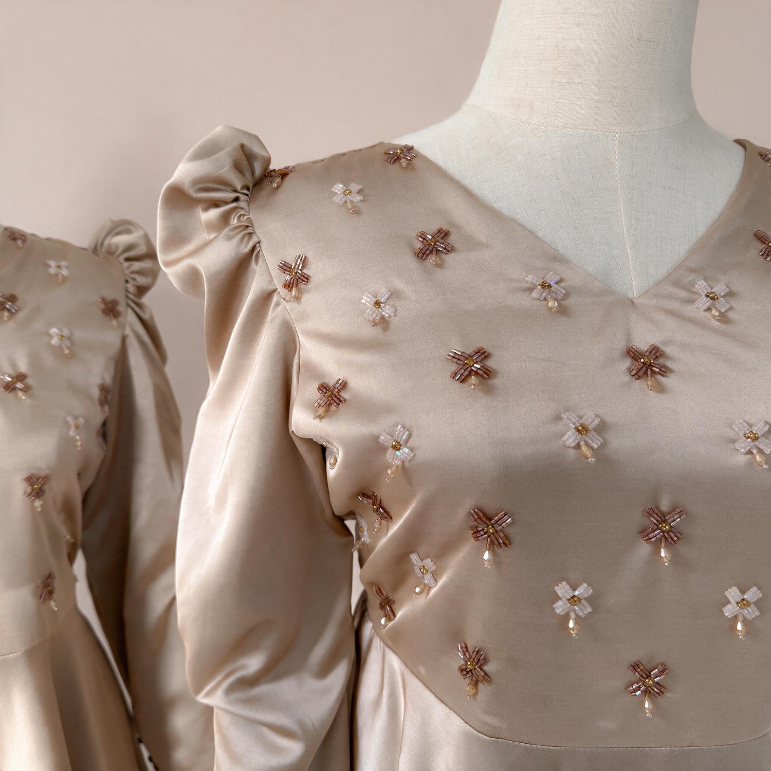 Valencia Crystal-Embellished Long Dress