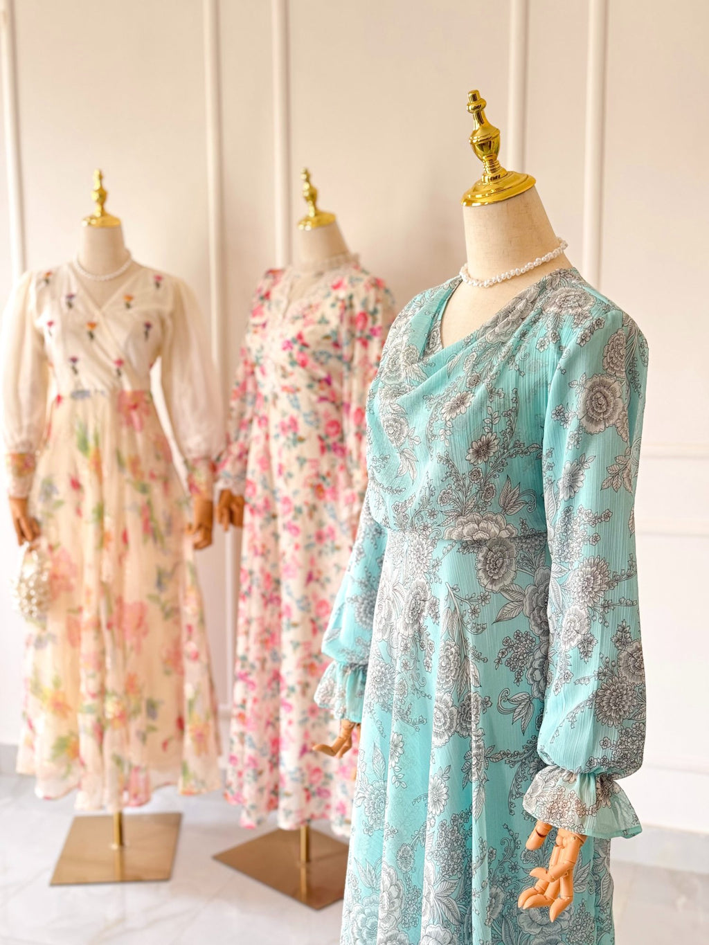 Sea Breeze Chiffon Long Dress